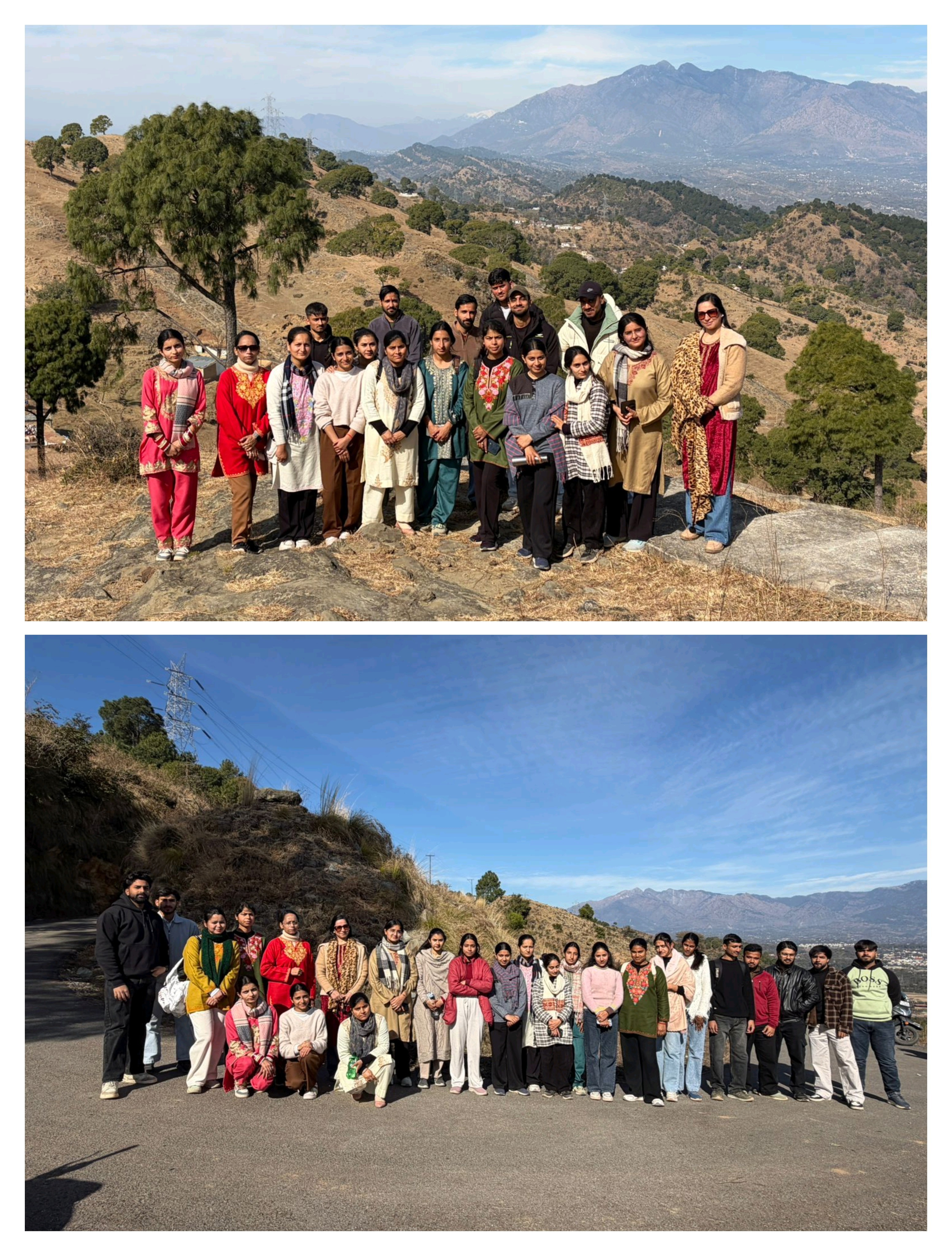 JU Udhampur Campus organises Trek to Mahamaya Temple