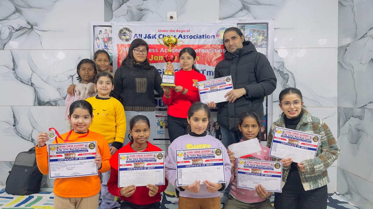 Avni wins VCA Open Smart Girl Chess Tourney 