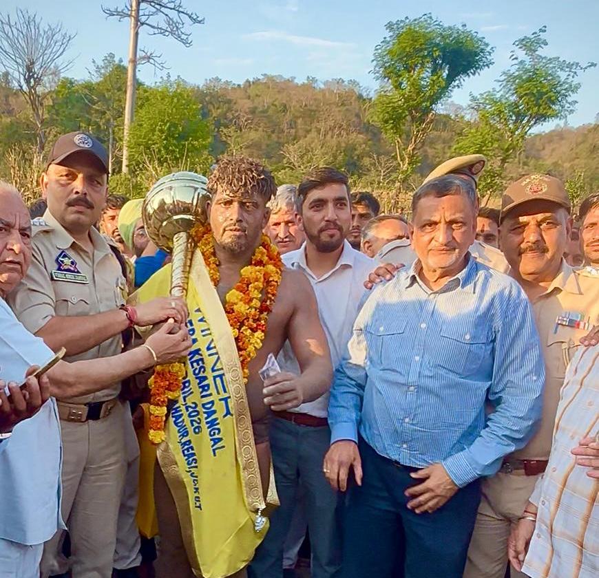 Reasi wrestler Surjit lifts 33rd Dera Kesari Dangal title