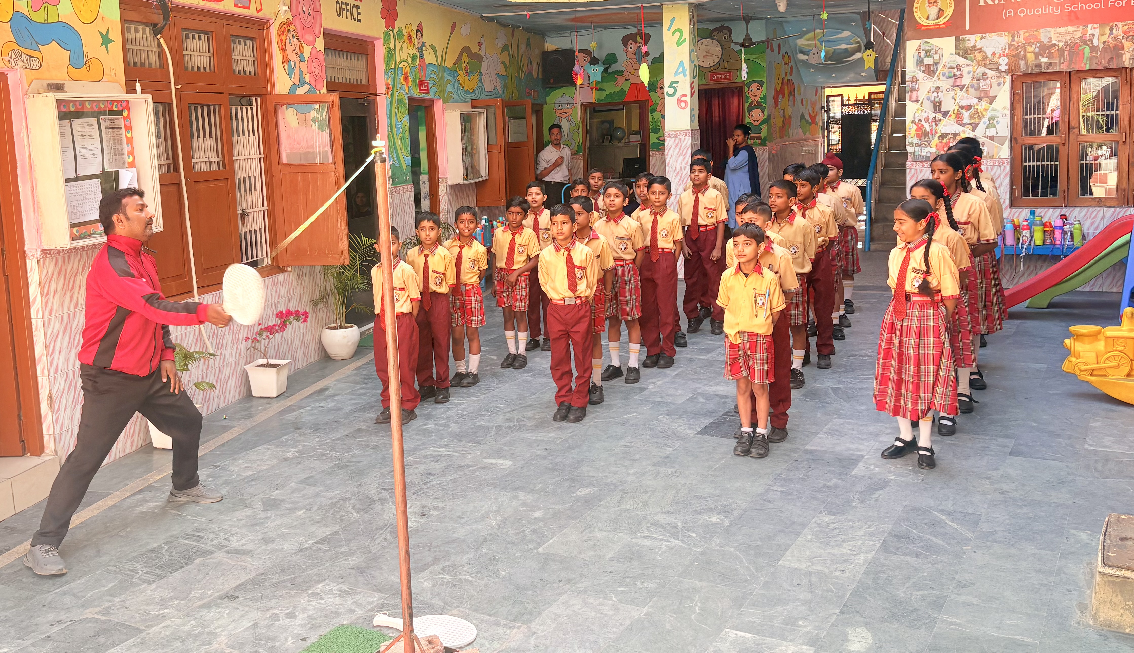 Speed Ball Training Camp held at Tagore School