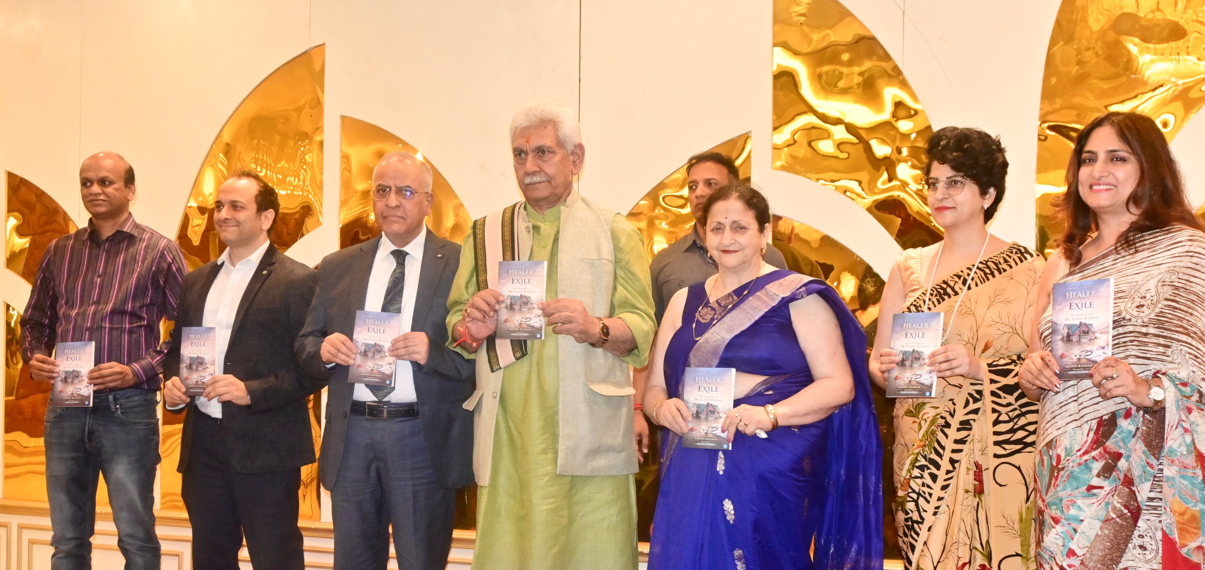 LG launches book ‘Healer in Exile: The Untold Story of Dr. Sushil Razdan”