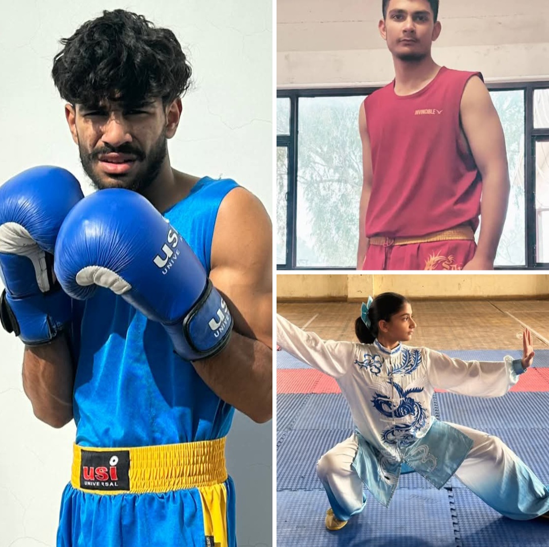 J&K players in India Wushu camp
