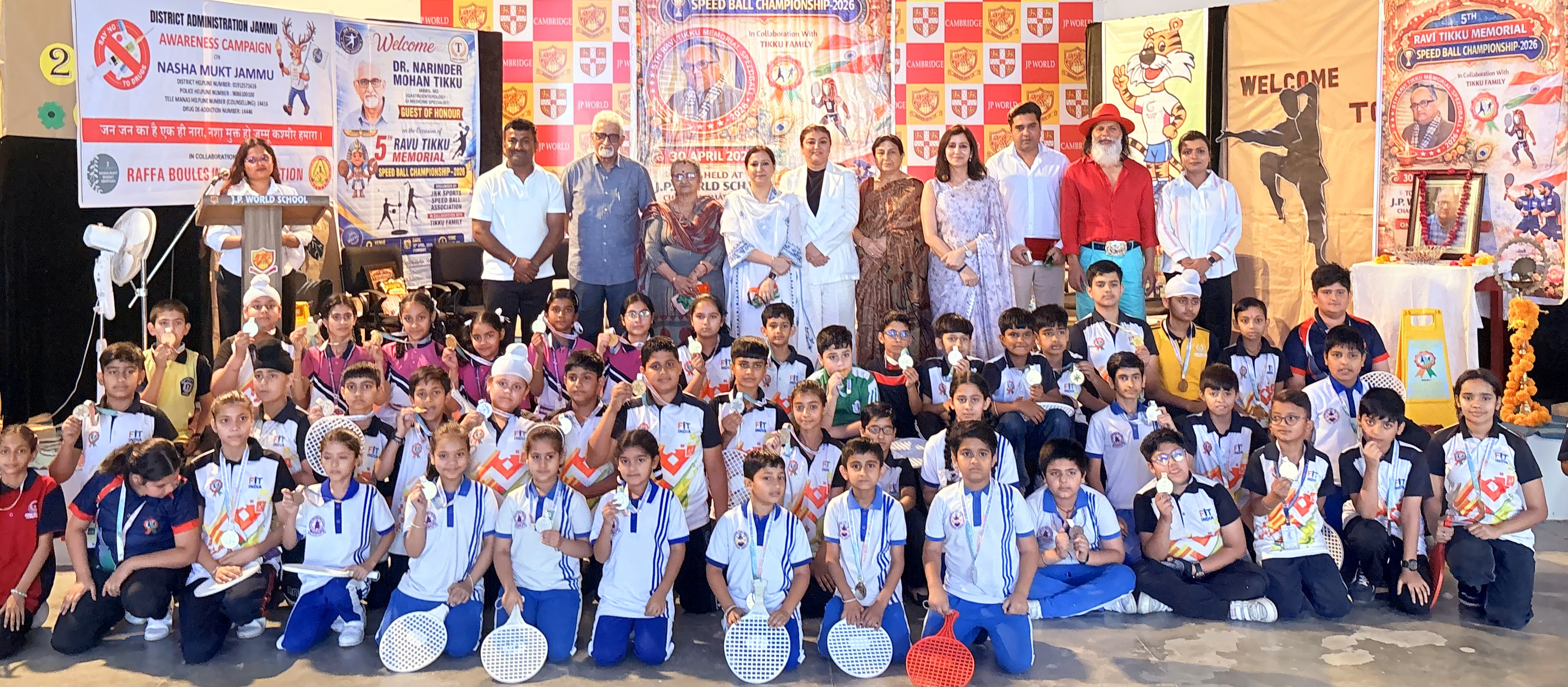 Ravi Tikku Memorial Speedball Champ held 