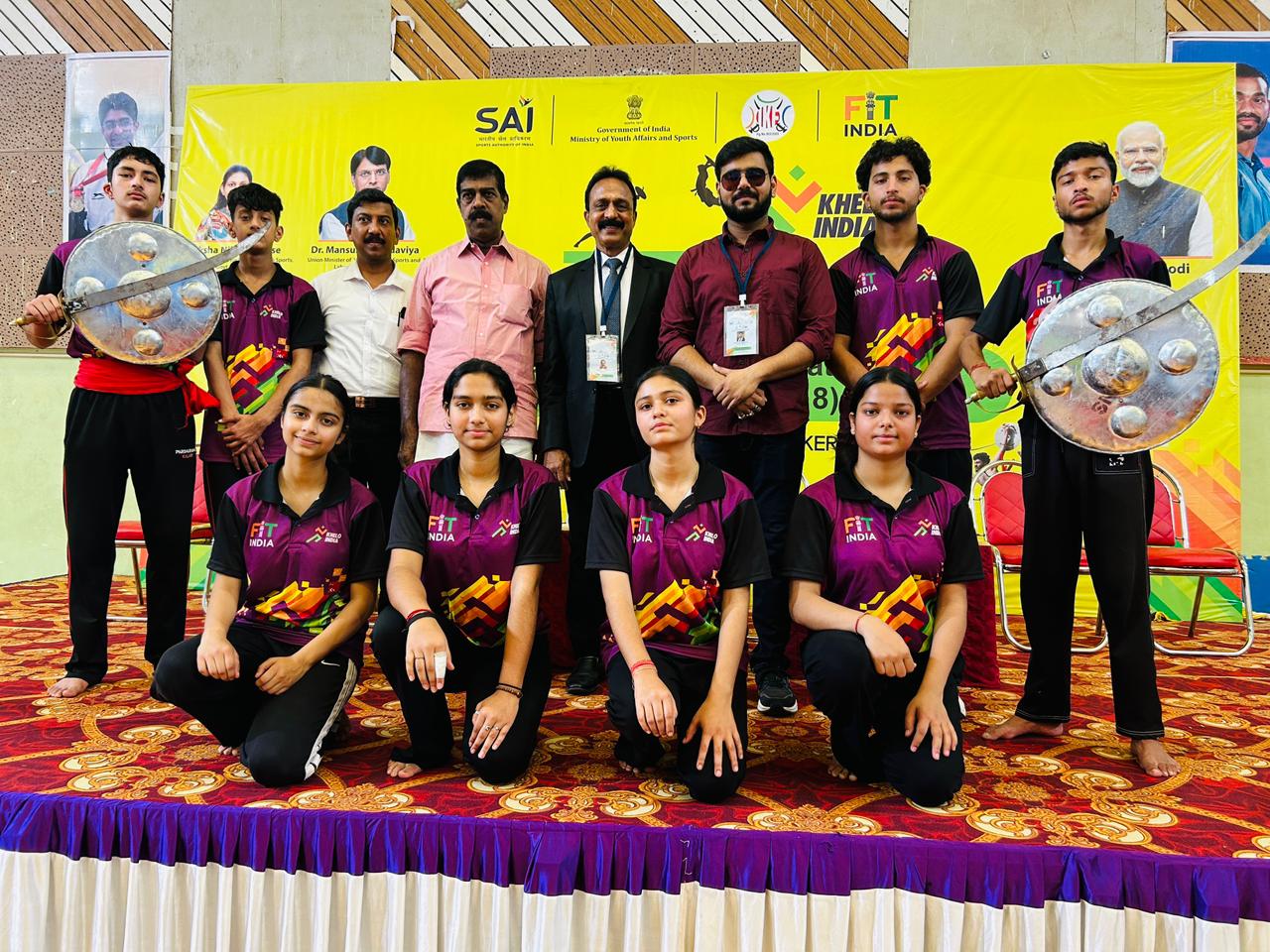 Improved performance by J&K in Kalarippayattu 