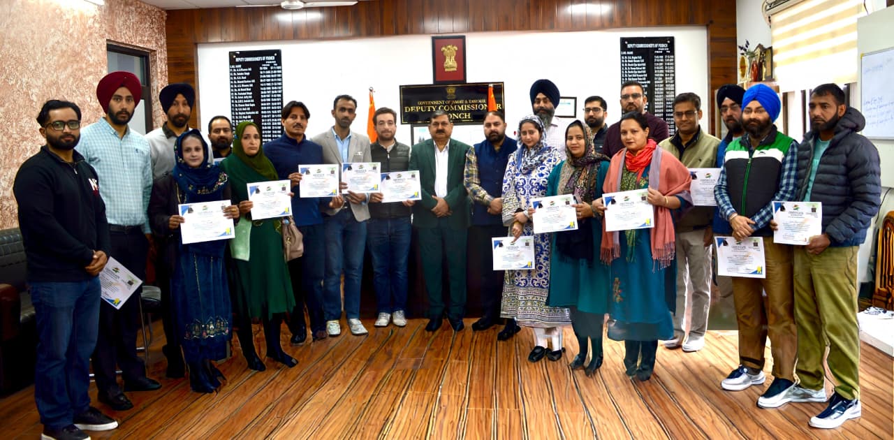 Poonch secures top Rank in Nationwide Vande Mataram Campaign