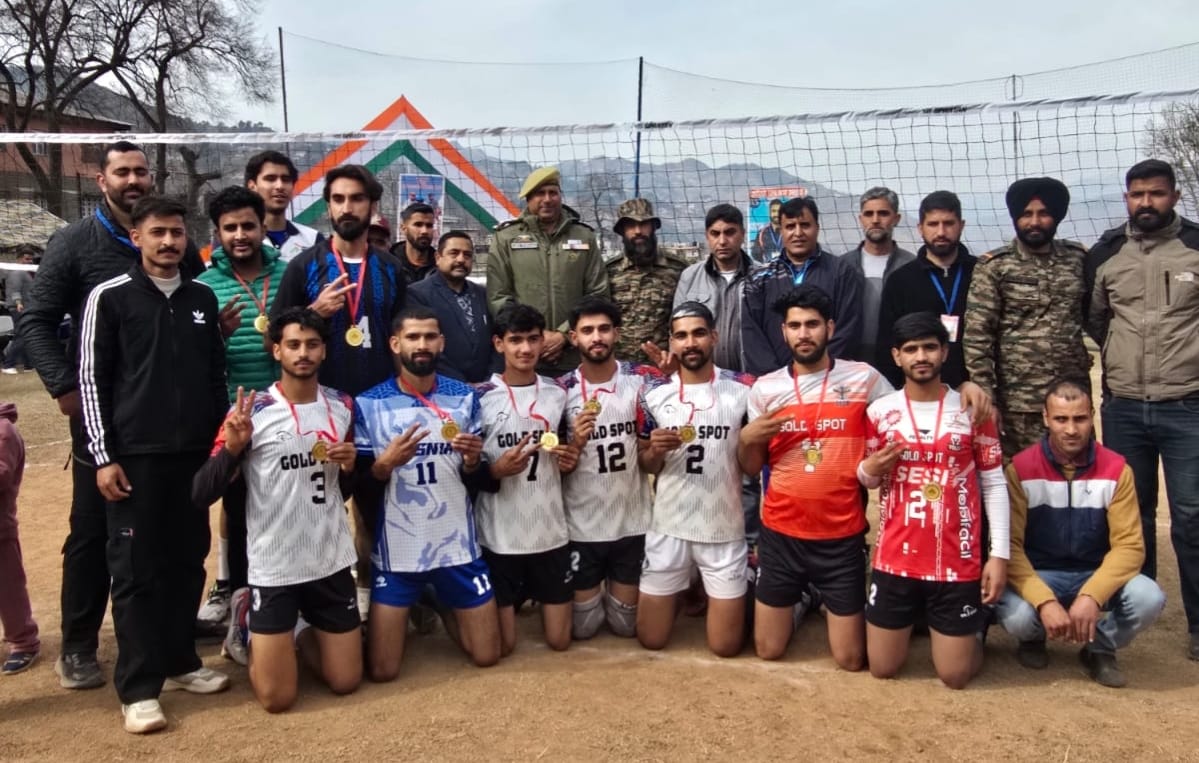 Manjit Club wins Volleyball Winter Cup