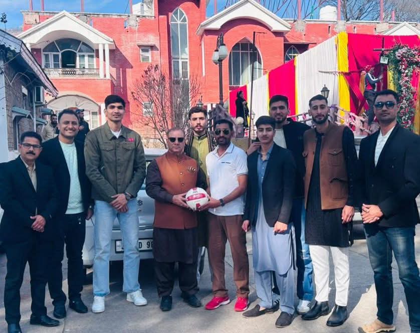Indian Volleyball stars visit Poonch